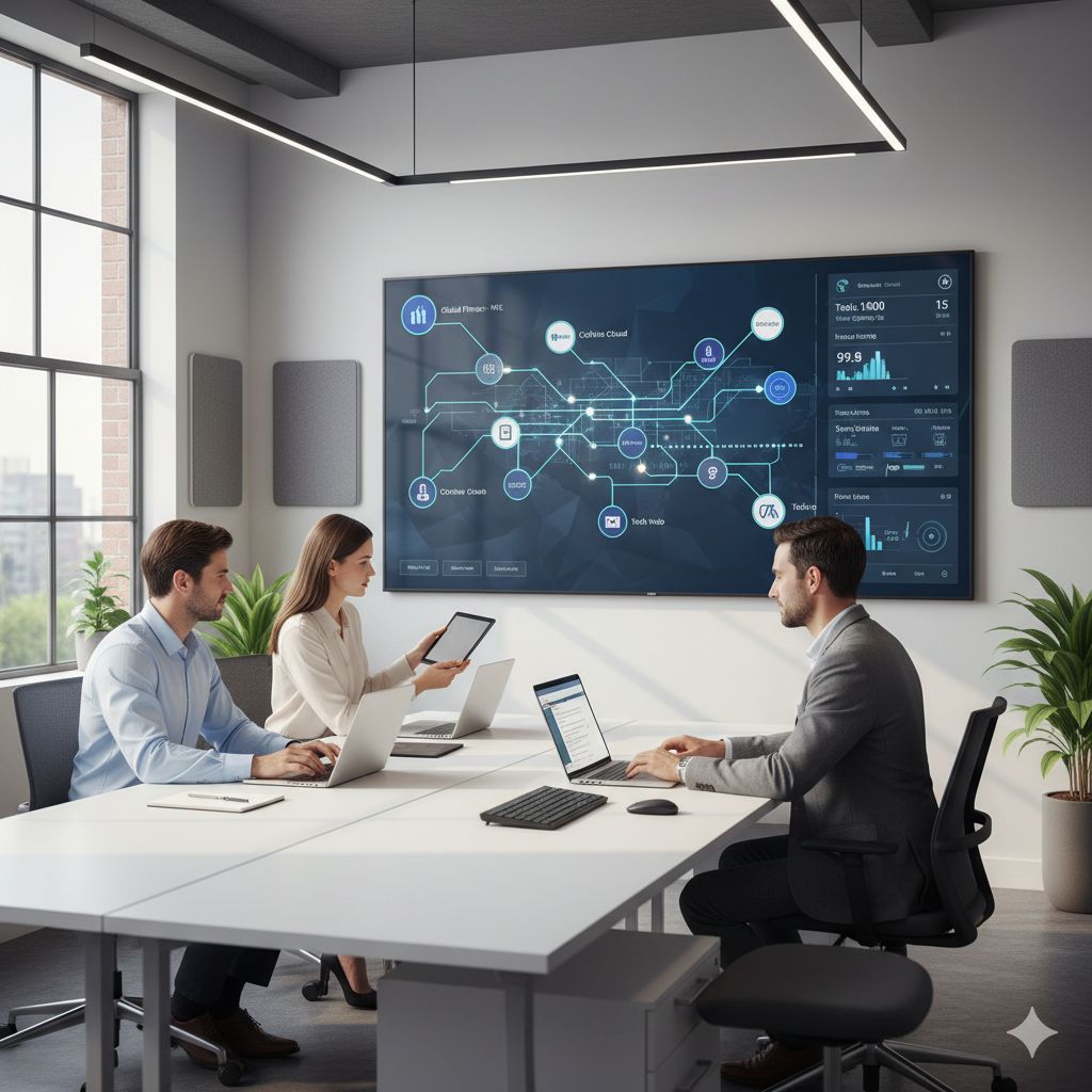 Digital franchise hub